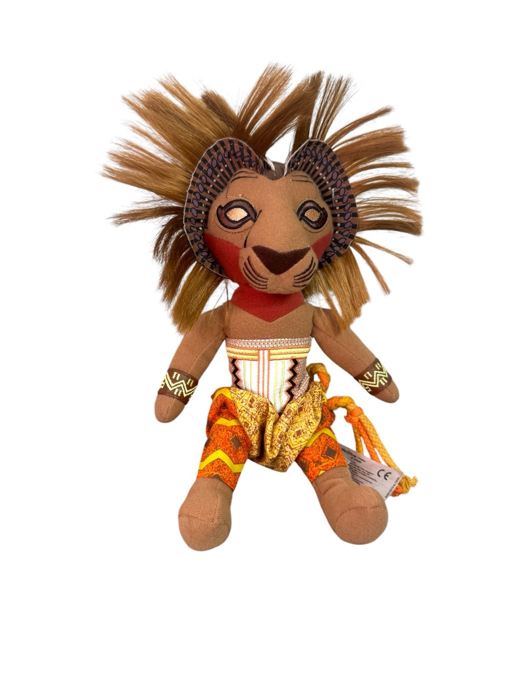 Disney The Lion King Musical Broadway Simba Plush 11"